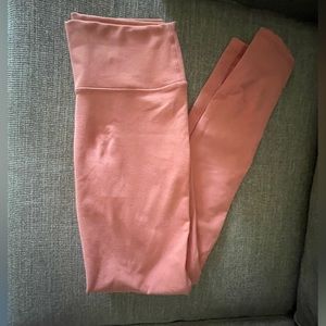 Fabletics peach full length leggings